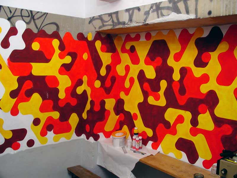 Ryan Scheidt wallpainting